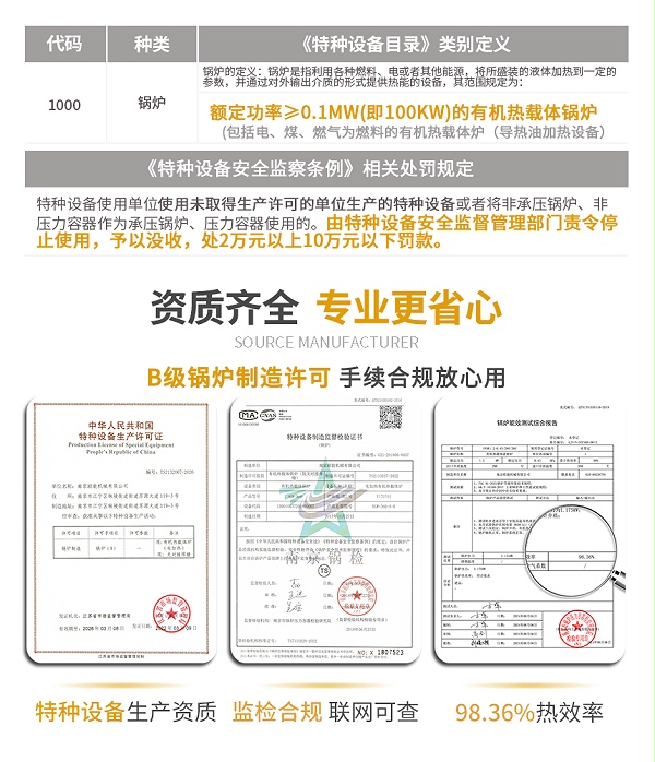 加热冷却有机热载体锅炉定义