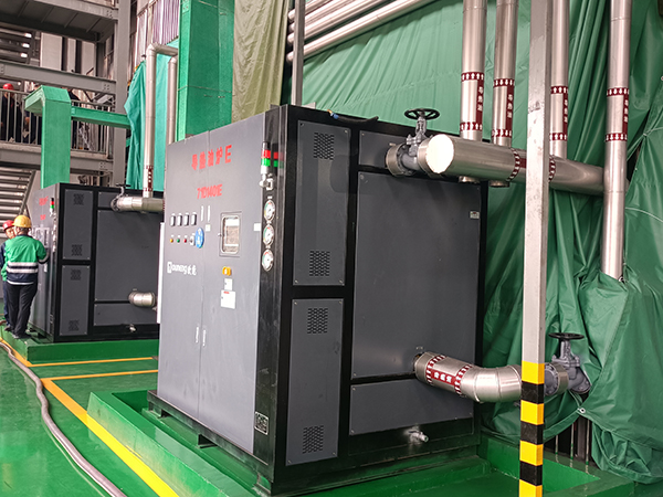 三元前躯体盘式干燥机400KW有机热载体炉「欧能机械」