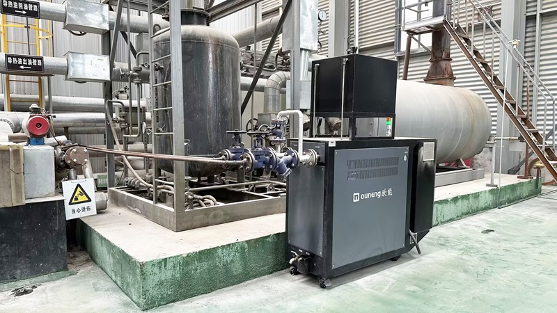 
在沥青管道控温的应用案例「欧能机械」